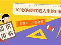 100以内数比较大小的方法