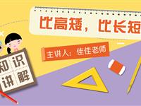 比高矮，比长短